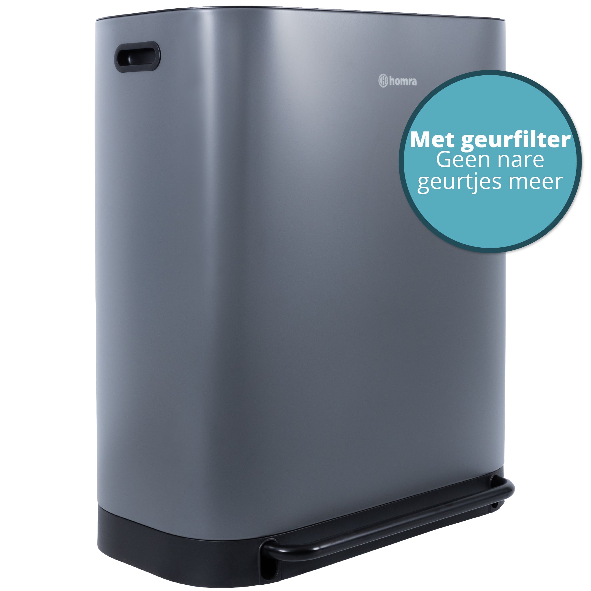 Rockx Prullenbak 2 vakken 60 Liter