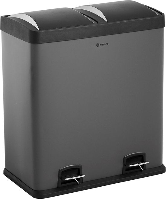 Neviq Prullenbak 2 vakken 60 Liter