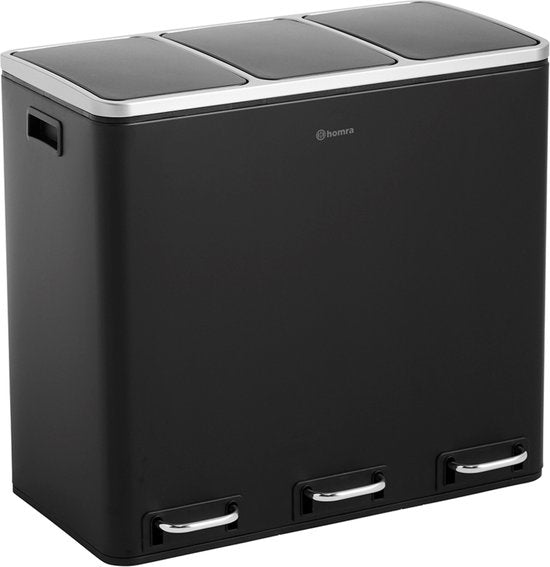 Sparq Pedaalemmer 3 vakken 60 liter